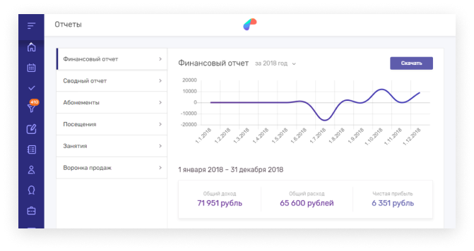Скриншот системы